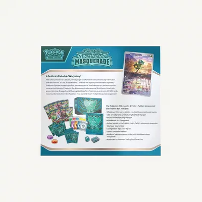 Pokémon TCG: Scarlet & Violet - Twilight Masquerade Elite Trainer Box-2