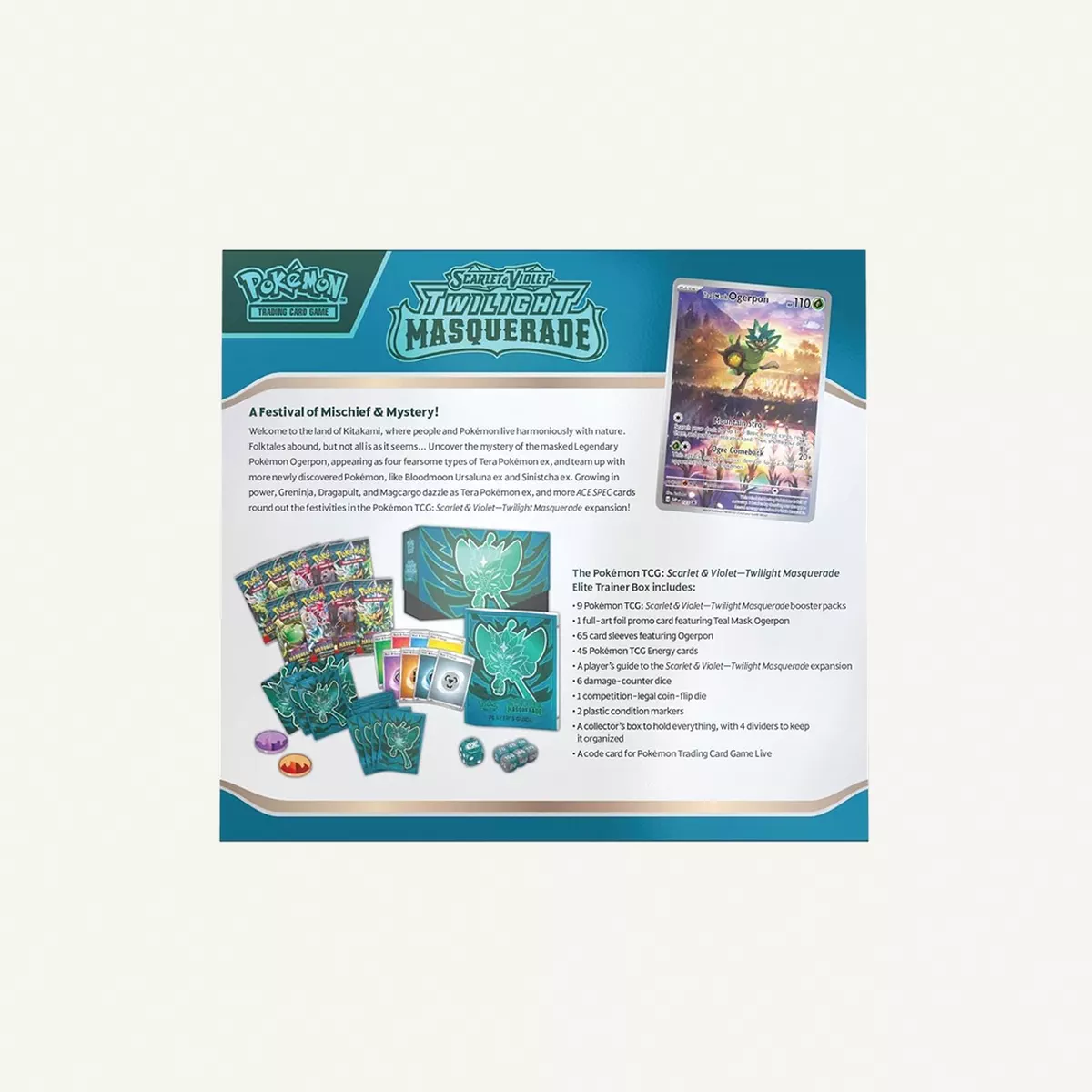Pokémon TCG: Scarlet & Violet - Twilight Masquerade Elite Trainer Box-2-2