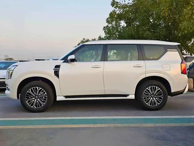 Nissan Patrol NISSAN PATROL SE PLATINUM || FULL OPTION | PETROL AT 3.8L V6 4WD (CODE # NPSEP) PLATINUM WHITE 2026-2