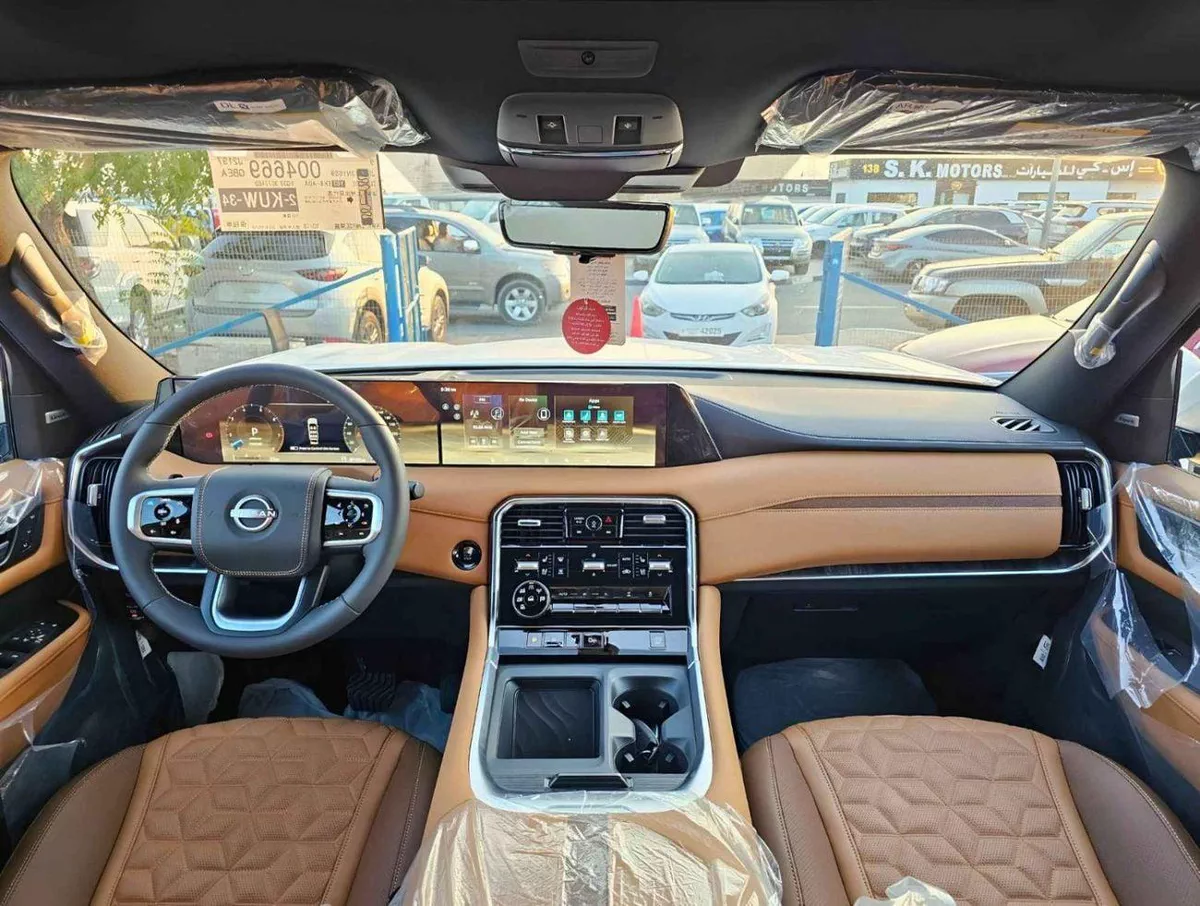 Nissan Patrol NISSAN PATROL SE PLATINUM || FULL OPTION | PETROL AT 3.8L V6 4WD (CODE # NPSEP) PLATINUM WHITE 2026-16-0