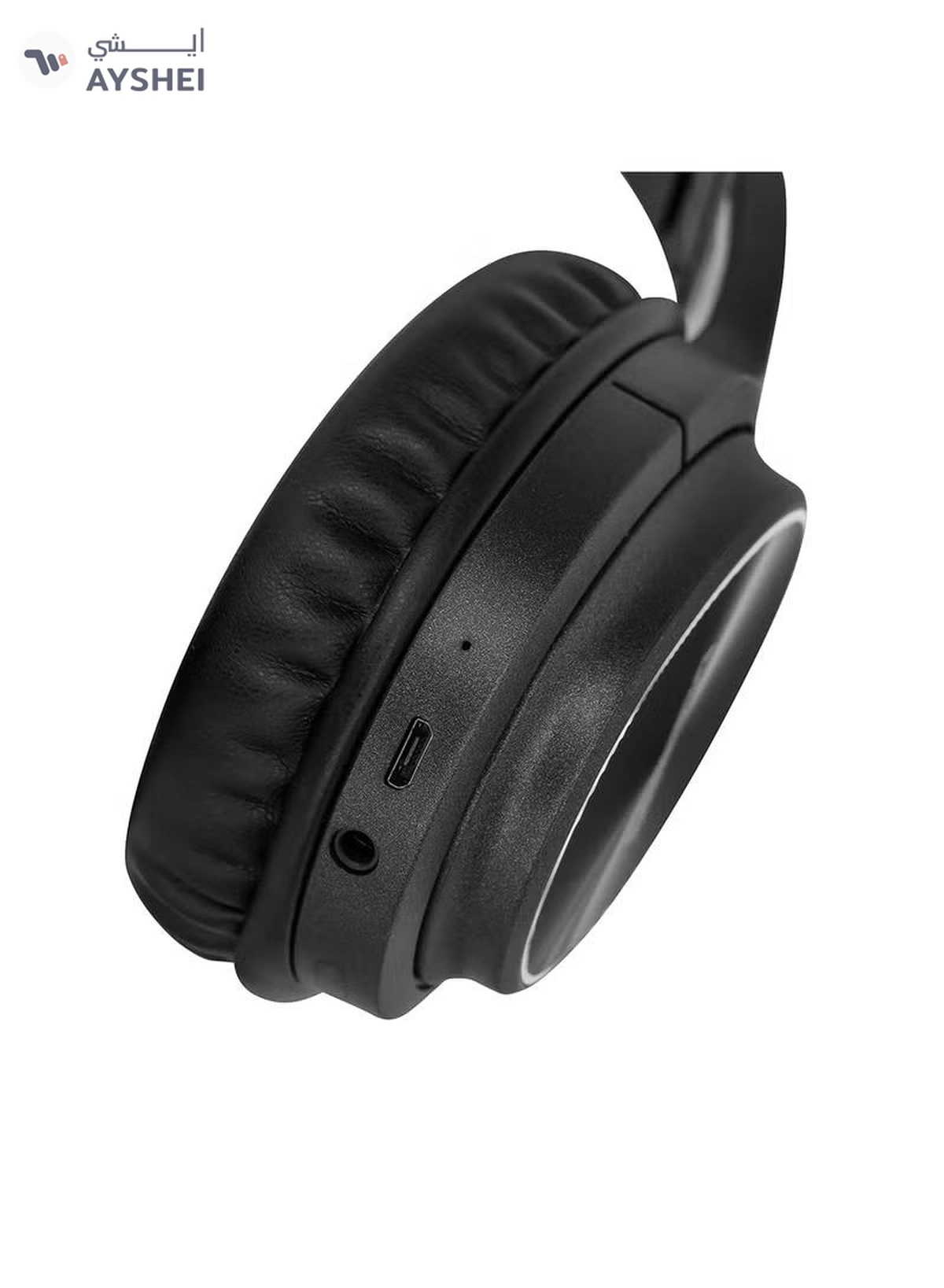 GEEPAS Bluetooth Headphone High-Quality Sound and 10 Hours Working Time| Wired & Wireless Use Improves Mobility and Flexibility| Hands Free Call, FM Radio, AUX Input| Comfortable, Modern and Foldable Design with Soft Earmuff | 2 Years Warranty Black-1-1