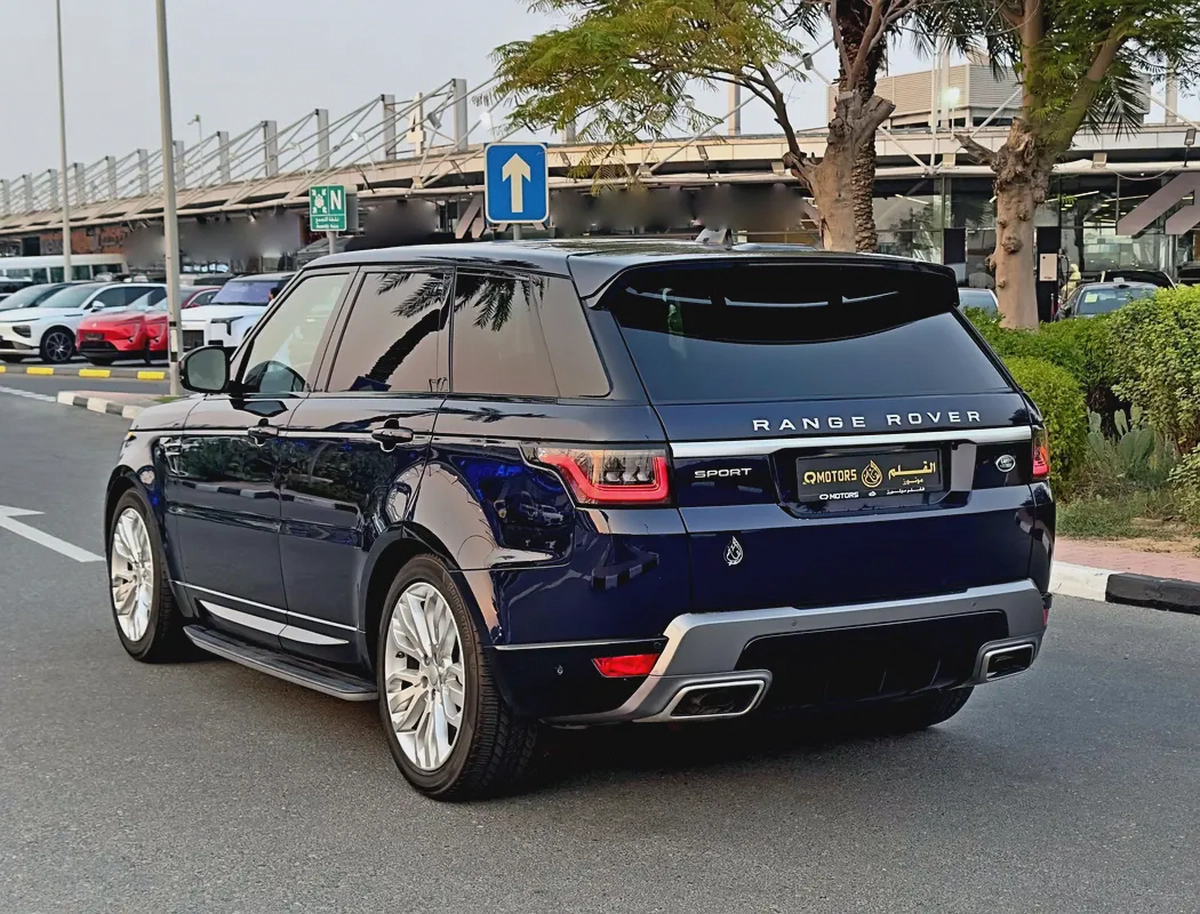 2020 Range Rover Sport HSE V6 Supercharged, US Import (Clean Title)-4-4