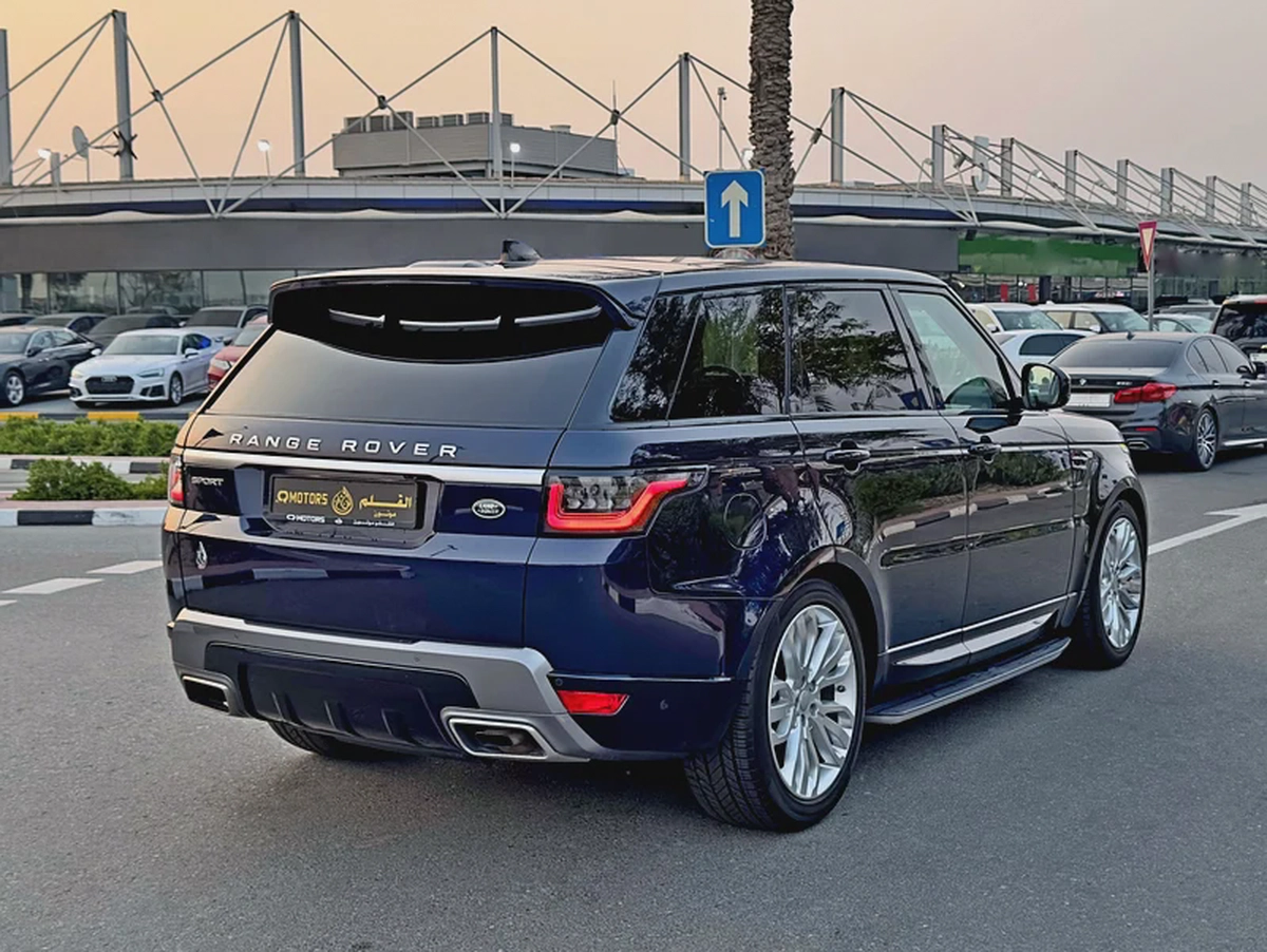 2020 Range Rover Sport HSE V6 Supercharged, US Import (Clean Title)-6-6