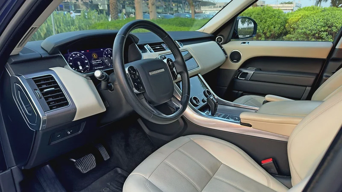 2020 Range Rover Sport HSE V6 Supercharged, US Import (Clean Title)-7-7