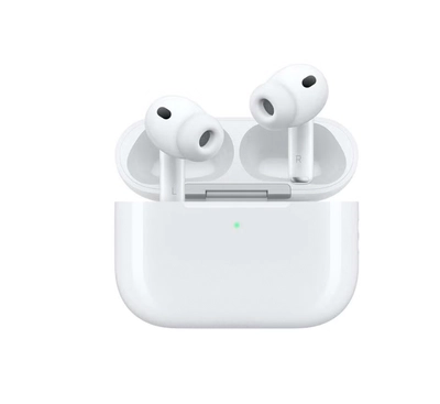 Apple AirPods Pro 3 Wireless Earbuds, Bluetooth Headphones, Active Noise Cancellation, Hearing Test, Hearing Aid,Hearing Protection features, Heart rate sensing during workouts, Live Translation, High-Fidelity Sound, H2 Chip, USB-C Charging - White-0
