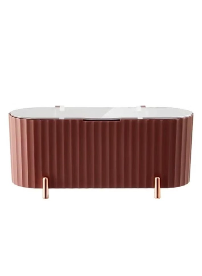 ORiTi Dustproof Desktop Cosmetic Storage Box-0