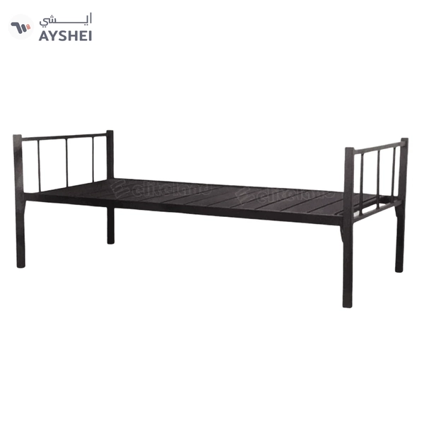 Single Bed, Steel, Heavy Duty