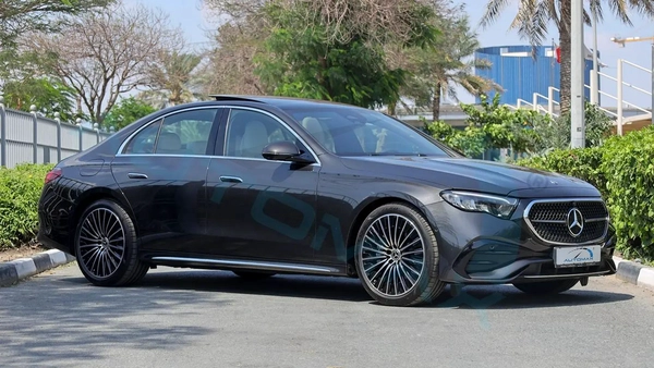 2026 Mercedes-Benz E 200 AMG EQ Boost 2.0L RWD GCC 0Km With 2 Years Unlimited Mileage Warranty
