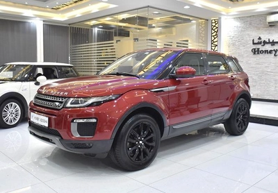 Land Rover Range Rover Evoque ( 2016 Model ) in Red Color GCC Specs-0