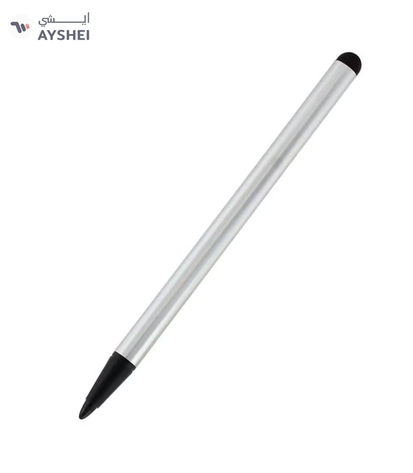 KOKO STORE Dual-Purpose Touchscreen Pen Silver