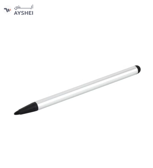 KOKO STORE Dual-Purpose Touchscreen Pen Silver