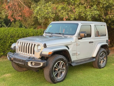 2023 Jeep Wrangler Sahara - GCC Specs - Perfect Condition-0