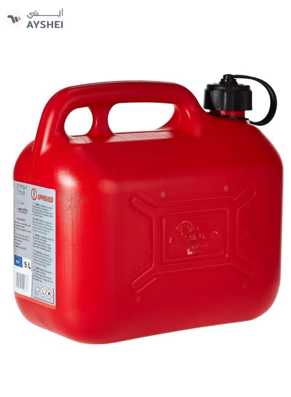  ABBASALI Petrol Can Red 5 Liter