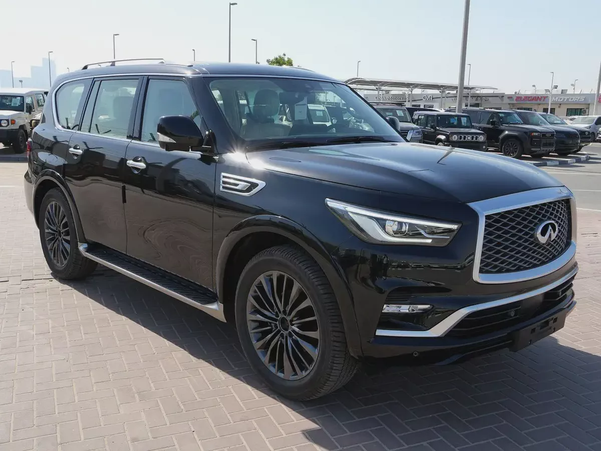 2024 INFINITI QX80 LUXURY SENSORY PROACTIVE 5.6L V8 4WD 8-SEATS BRAND NEW 0KM-2-2