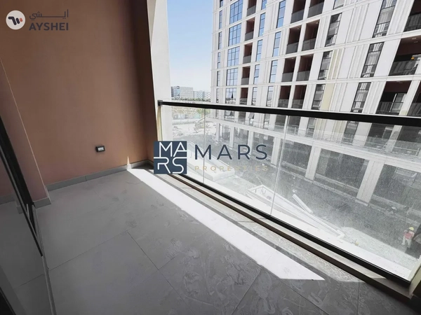 Luxurious brand new studio apartment with balcony available for rent in Al Mamsha