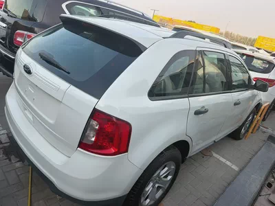 Ford Edge 2013 white color GCC calen car-1