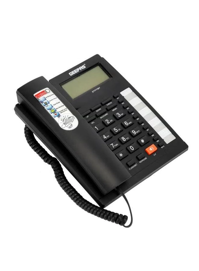 GEEPAS Executive Telephone with Caller ID 16 Digits Telephone - Recording 15 Out & 50 Incoming Calls Multicolour-4