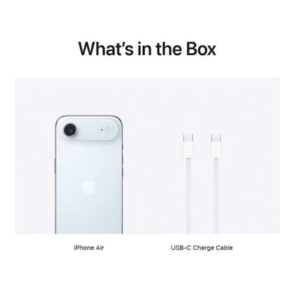 Apple iPhone Air 256GB Sky Blue 5G (eSim only) With FaceTime - Middle East Version-2