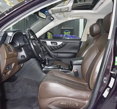 EXCELLENT DEAL for our Infiniti QX70 ( 2016 Model ) in Brown Color GCC Specs-9