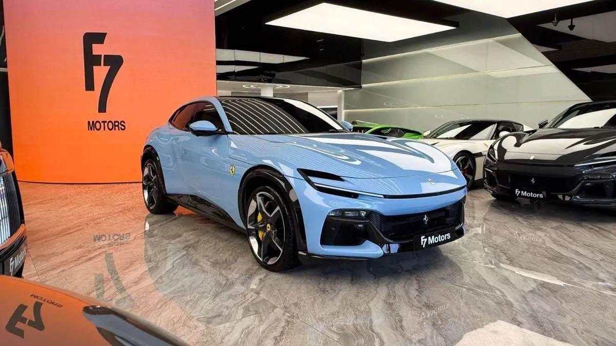Ferrari Purosangue STD Ferrari Purosangue 2025 – V12 - China Blue