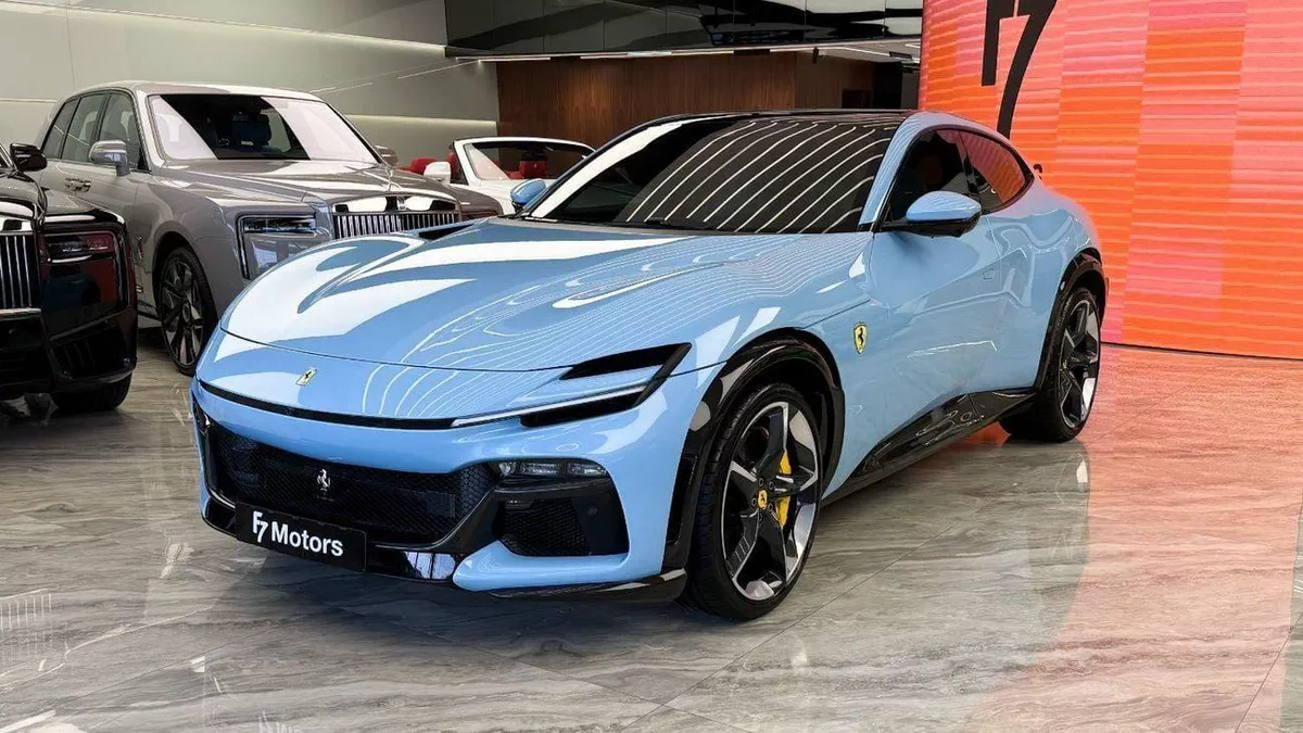 Ferrari Purosangue STD Ferrari Purosangue 2025 – V12 - China Blue-2-0