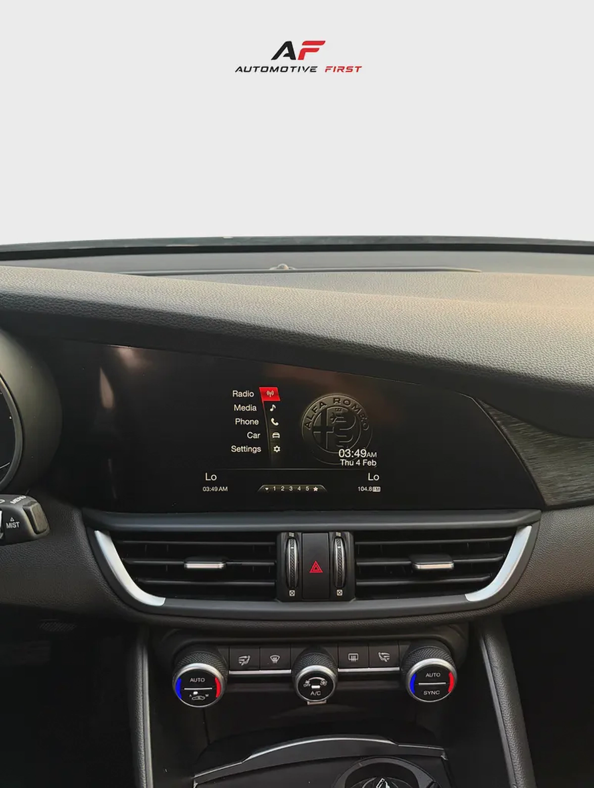 2019 Alfa Romeo Giulia Standard - GCC Specs
