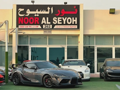 TOYOTA SUPRA GR 2024 GCC FULL SERVICE HISTORY UNDER WARRANTY ORIGINAL PAINT-0