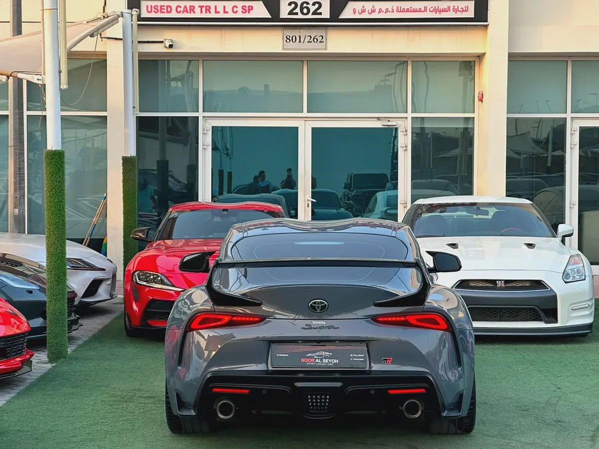 TOYOTA SUPRA GR 2024 GCC FULL SERVICE HISTORY UNDER WARRANTY ORIGINAL PAINT-1-1