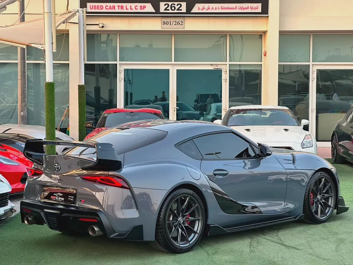 TOYOTA SUPRA GR 2024 GCC FULL SERVICE HISTORY UNDER WARRANTY ORIGINAL PAINT-3-3