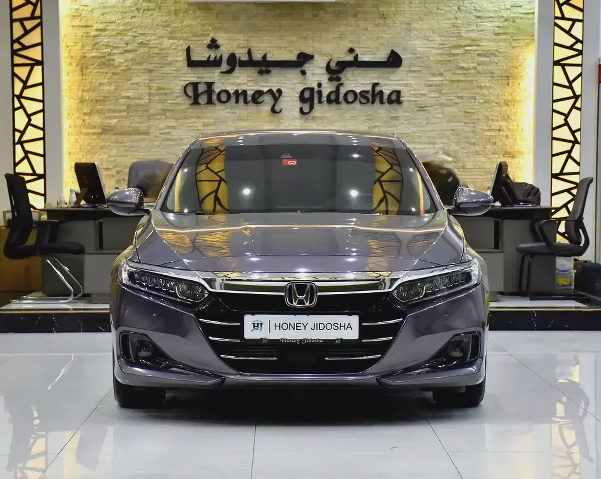 AED 1,487 EMi at 0% DP | Honda Accord ( 2022 Model ) in Grey Color GCC Specs