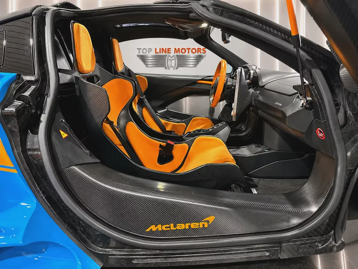 MCLAREN SENNA, GCC, UNDER DEALER WARRENTY, ORIGINAL PAINT, FULLY LOADED-9-9