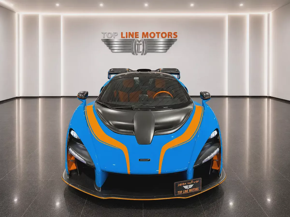MCLAREN SENNA, GCC, UNDER DEALER WARRENTY, ORIGINAL PAINT, FULLY LOADED-3-3