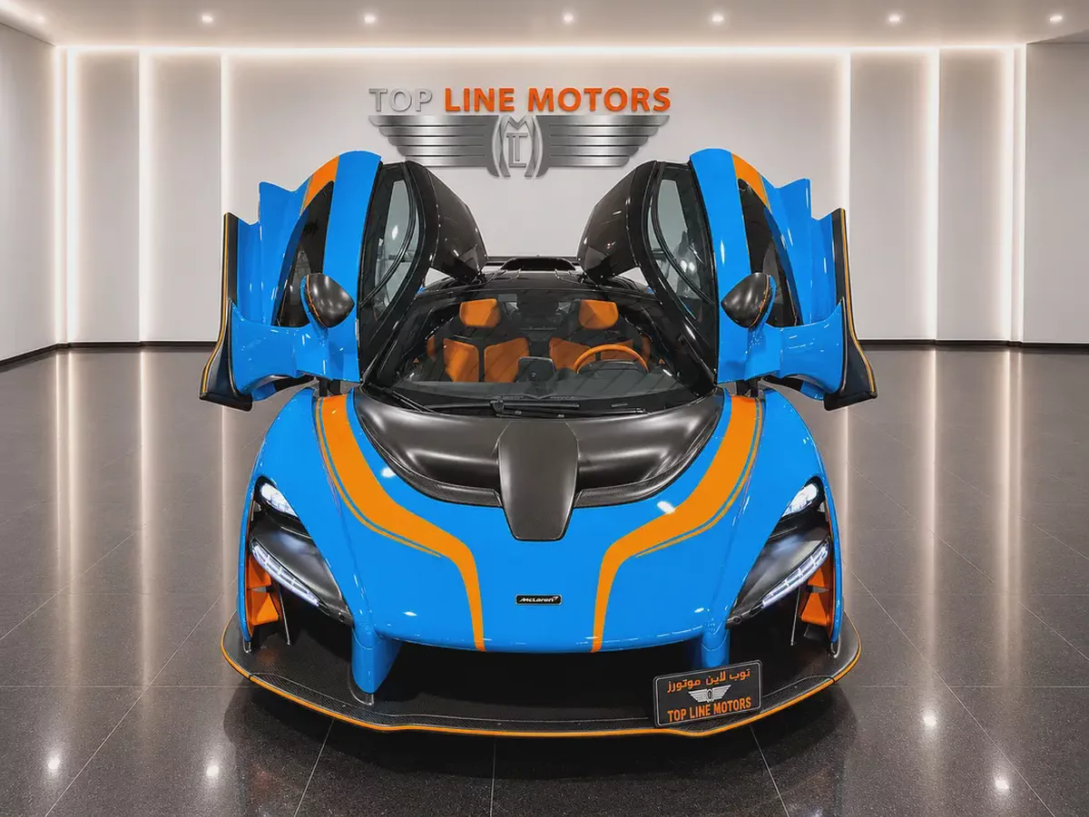 MCLAREN SENNA, GCC, UNDER DEALER WARRENTY, ORIGINAL PAINT, FULLY LOADED-4-4