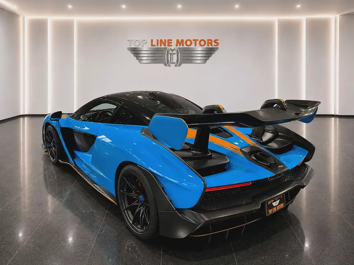 MCLAREN SENNA, GCC, UNDER DEALER WARRENTY, ORIGINAL PAINT, FULLY LOADED-5-5