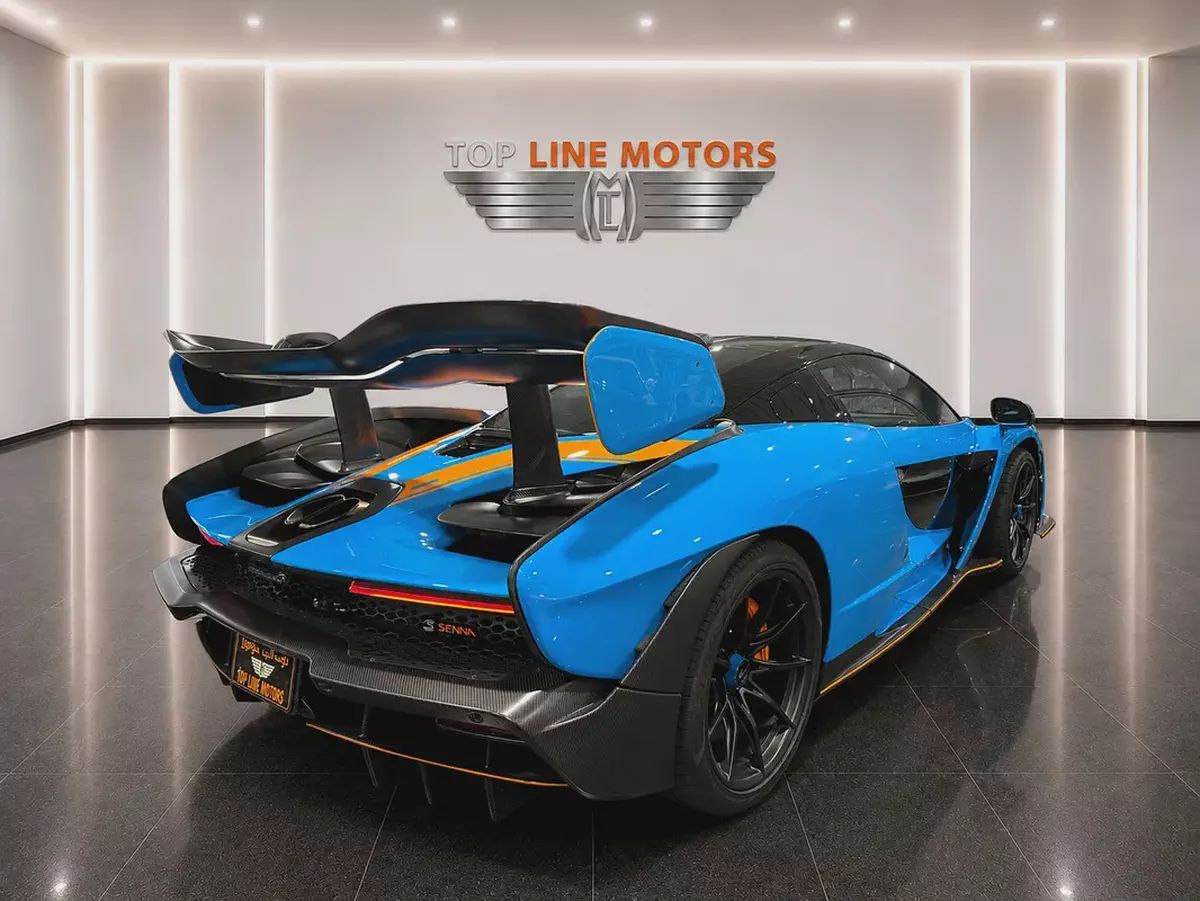 MCLAREN SENNA, GCC, UNDER DEALER WARRENTY, ORIGINAL PAINT, FULLY LOADED-7-7