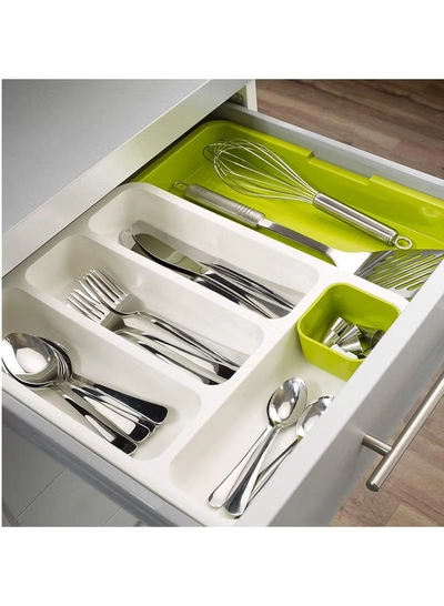 Drawer Store Expandable Cutlery Tray Storage Drawer-1