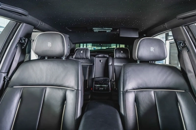 Rolls Royce Phantom-Diamond Grey Exterior Color-24 Inch Chrome Rims-Star Light System-15