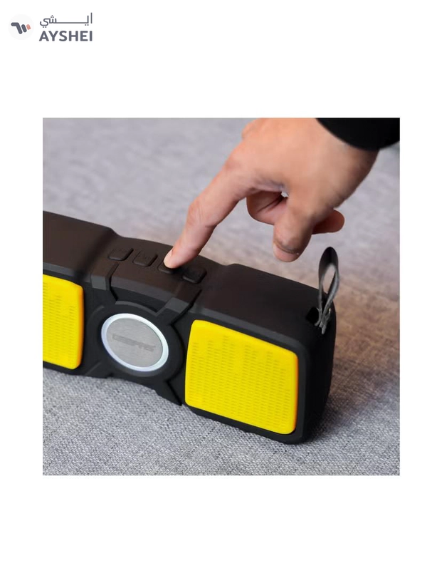 GEEPAS Rechargeable Bluetooth Speaker, 10M Range, GMS11183N Portable Wireless Speakers BT/ TF Card/ AUX/ USB Playback/ TWS Function For Home, Party, Outdoor