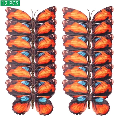 Yatai Artificial Butterflies for Decorations | 12 Pcs Butterfly-3