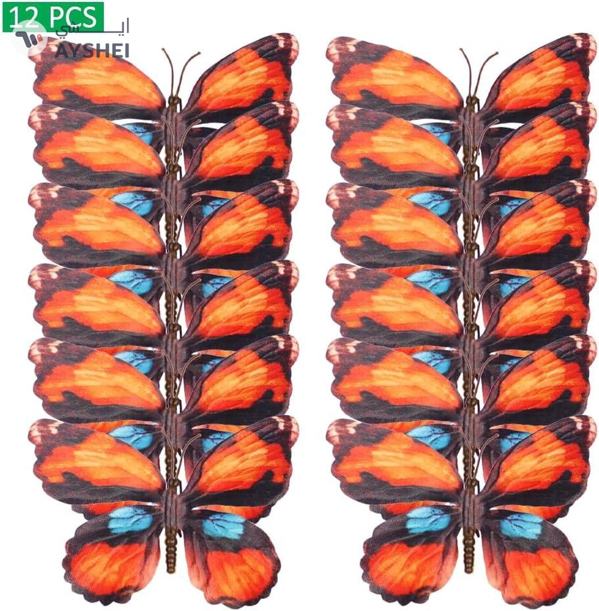 Yatai Artificial Butterflies for Decorations | 12 Pcs Butterfly-3-3