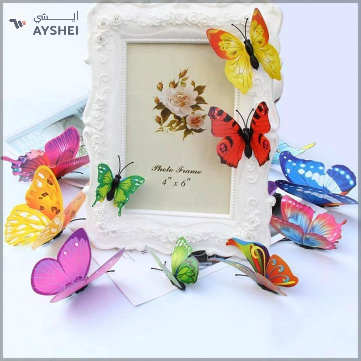 Yatai Artificial Butterflies for Decorations | 12 Pcs Butterfly-5-5