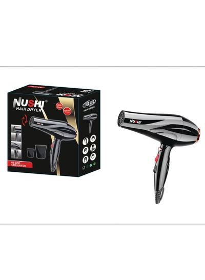 NUSHI Hair Dryer, 2000W, Ideal for Personal and Salon Use, The Ultimate Powerful Professional Blow Dryer-0