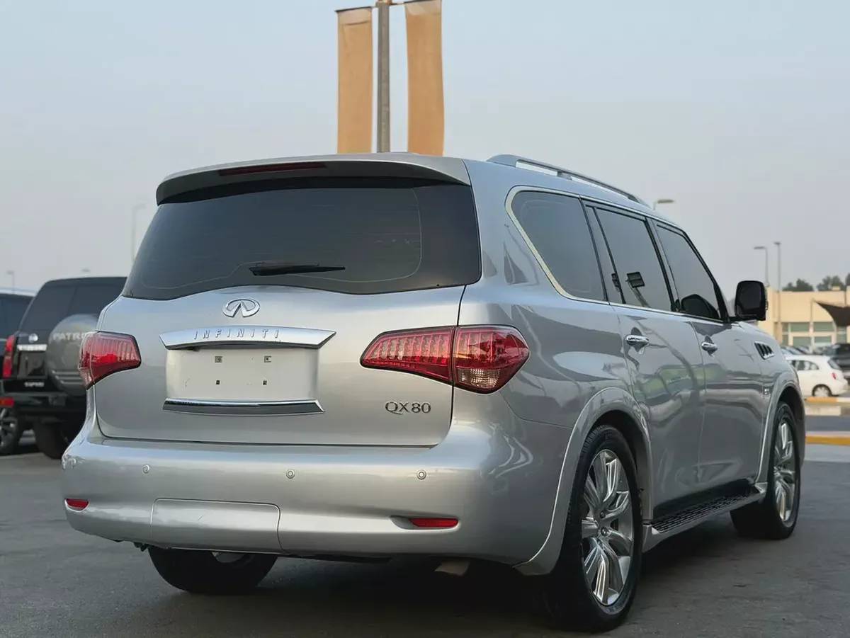 إنفينيتي QX80 2014 خليجي | V8 5.6L | فل أوبشن | نظيفة | 220 ألف كم | 38,000 درهم-11-11