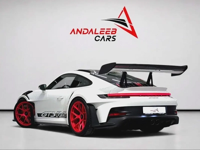 AED 20,400 P.M | 0% DOWN PAYMENT | PORSCHE 911 GT3 RS WEISSACH PACKAGE | 4.0L F6 | AGENCY WARRANTY |-1