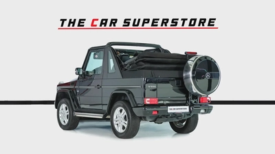 Mercedes Benz G500 Convertible-Serviced At Gargash-Full Service History-Collectors Dream-5