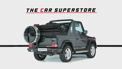 Mercedes Benz G500 Convertible-Serviced At Gargash-Full Service History-Collectors Dream-7