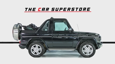 Mercedes Benz G500 Convertible-Serviced At Gargash-Full Service History-Collectors Dream-8
