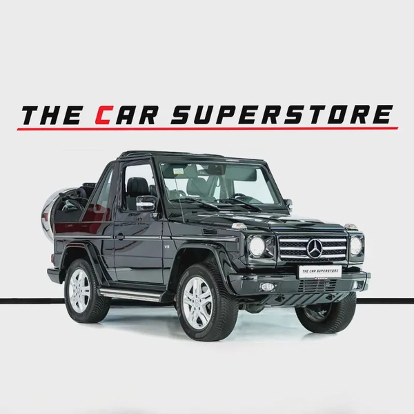Mercedes Benz G500 Convertible-Serviced At Gargash-Full Service History-Collectors Dream