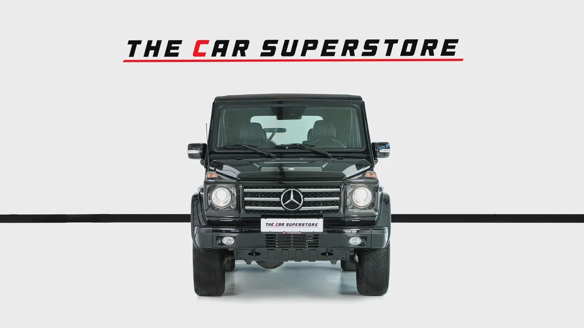 Mercedes Benz G500 Convertible-Serviced At Gargash-Full Service History-Collectors Dream-2-2