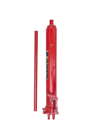 ABBASALI Hydraulic Long Ram Jack with Single Piston Pump and Clevis Base-1